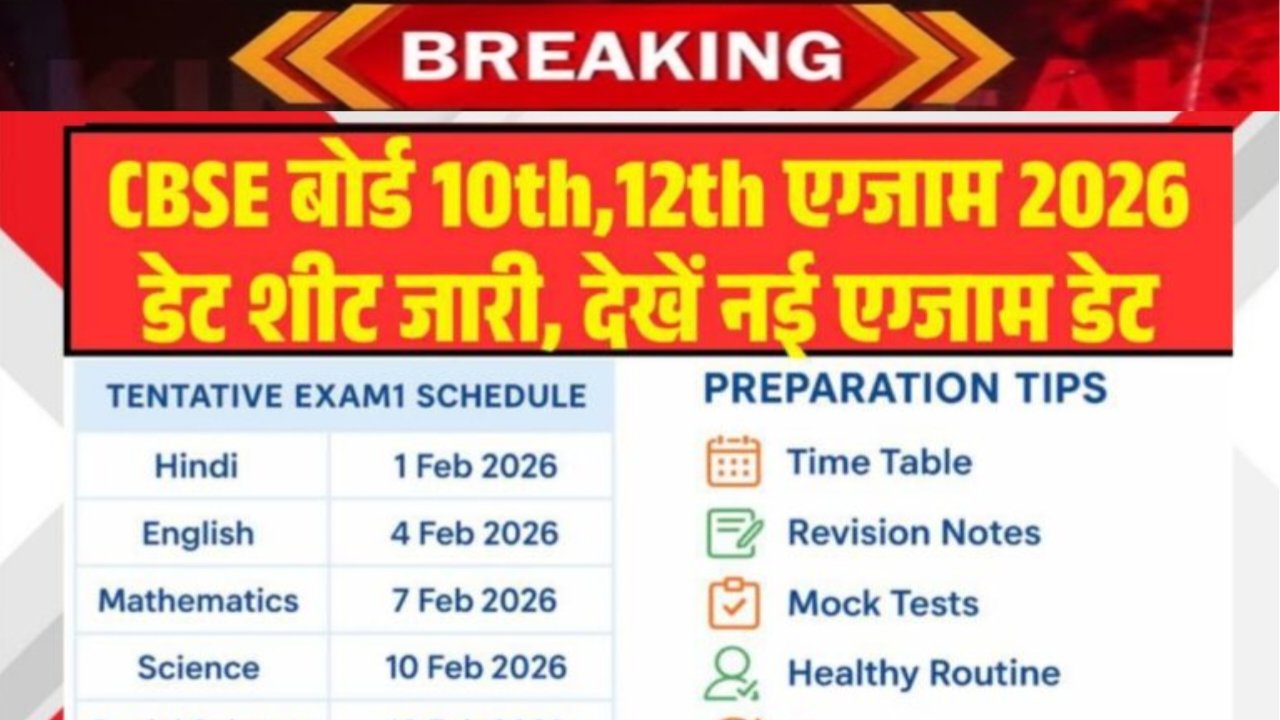 CBSE Board Exam 2026